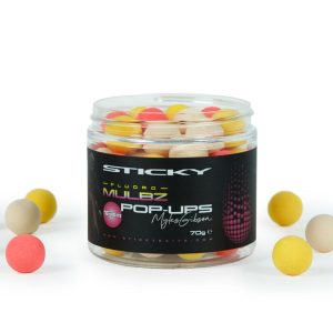 STICKY BAITS Fluoro Mulbz Pop Up 14 mm