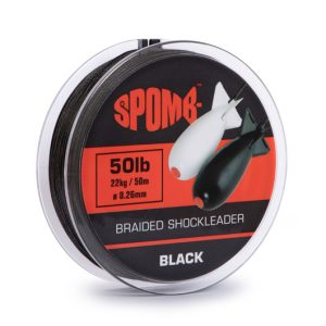 SPOMB Braided Shockleader 50 lb, 0.26 mm