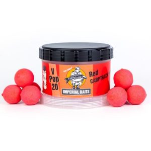 IMPERIAL BAITS Carptrack V-Pop Up Red 16 mm