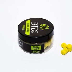 BTD Baits Dumbell Banana Fluoro 10x14 mm