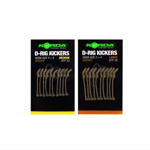 KORDA D-Rig Kickers Veličine; Medium / Large